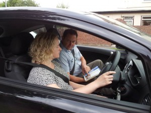 Lee with driving pupil